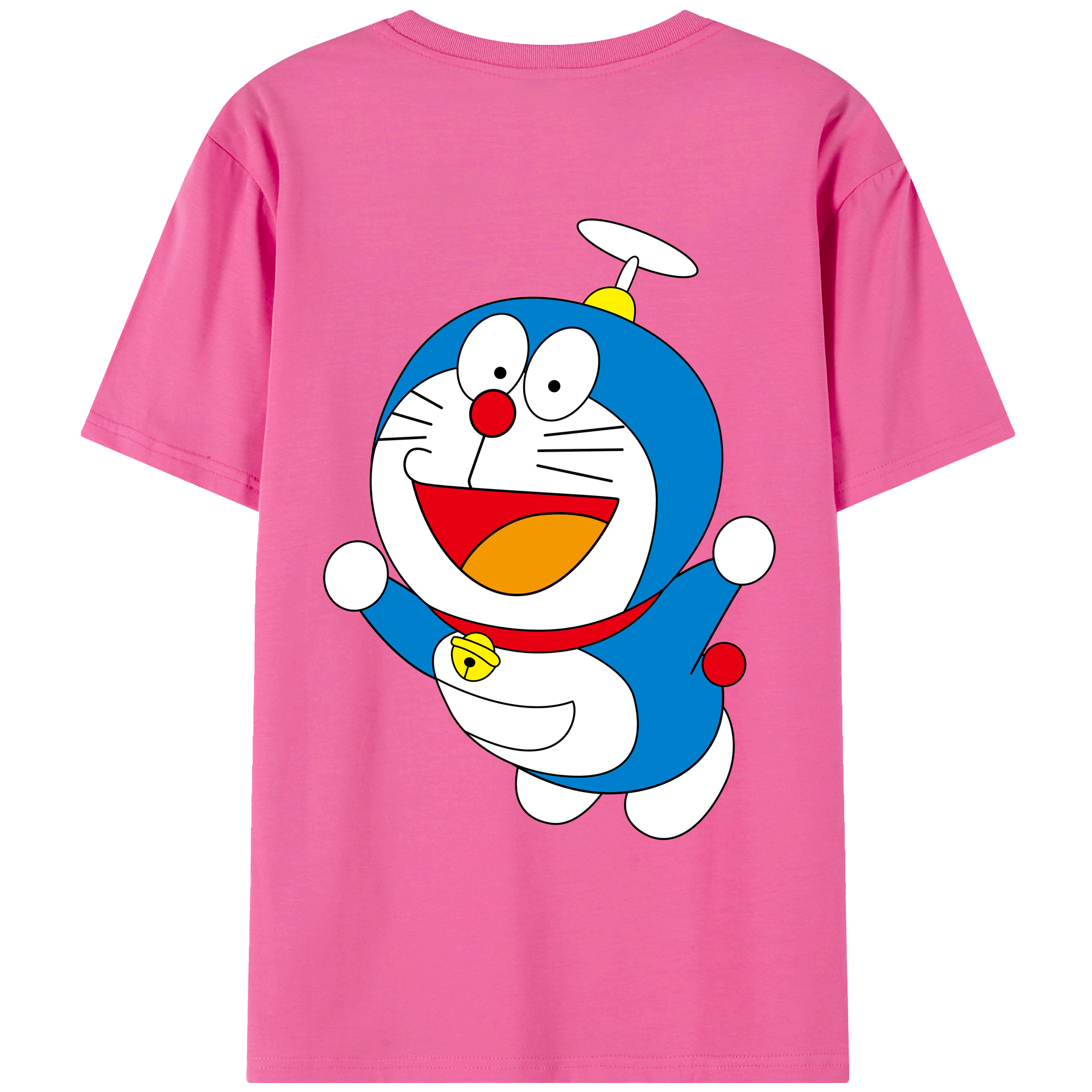 （画像用） ドラえもん Doraemon レディース半袖Tシャツ(バックプリント)